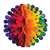 Rainbow Tissue 14 Inch Flutter Ball