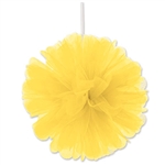 YELLOW TULLE BALLS