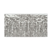 Silver Metallic Foil Table Skirting