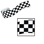 Checkered Flag Crepe Streamer