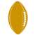 GOLD FOOTBALL CUTOUT