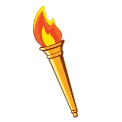 Paper Torch Cutout