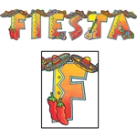 FIESTA LETTER BANNER