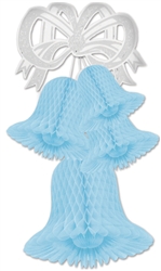 LIGHT BLUE BELL CLUSTER - 20