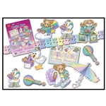 CUDDLE-TIME DECORAMA - (DECORATING KIT - BABY SHOWER)