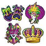 Mardi Gras Cutouts