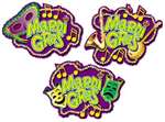 MARDI GRAS CUTOUTS