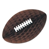 Brown Football With Laces - Art-Tissue