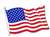 American Flag Cutout - 18 Inches