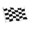 CHECKERED FLAG CUTOUT -  18 INCH