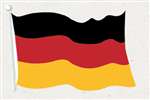 GERMAN FLAG CUTOUT - 18