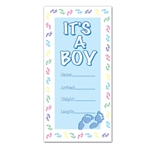 "It's A Boy" Door Cover Annoucement