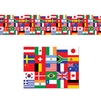 International Flags Poly Decorating Material