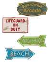 BEACH SIGN CUTOUTS