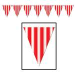 STRIPED PENNANT BANNER