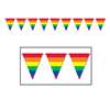 Rainbow Pennant Banner