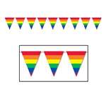 Rainbow Pennant Banner