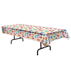 Multi Color 40 Number Tablecover