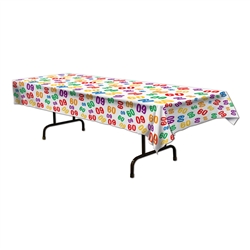 Multi Color 60 Number Tablecover