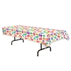 80 Multi Color Plastic Table Cover