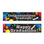 GRADUATION BANNERS 2 PIECES