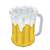 INFLATABLE BEER MUG COOLER