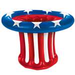 Patriotic Inflatable Hat Cooler