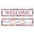 INTERNATIONAL WELCOME BANNERS 2 PACK