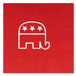 REPUBLICAN RED LUNCHEON NAPKINS