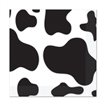 Cow Print beverage napkins