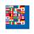 International Flags Beverage Napkins