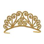 GOLD GLITTERED TIARA