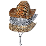 Animal Print Cowboy Hat - Assorted Styles