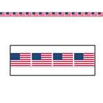 American Flag Party Tape