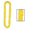 LARGE POLY YELLOW LEIS - 2 1/4in