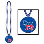 DEMOCRATIC PARTY BEADS