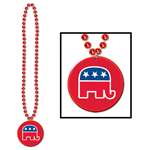 REPUBLICAN PARTY BEADS