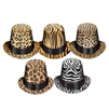 Animal Pattern Top Hats