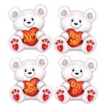 VALENTINE MINI BEAR CUTOUTS