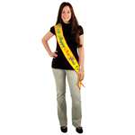 HAPPY NEW YEAR SATIN SASH (33"X4")