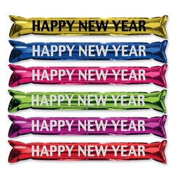 Assorted "Happy New Year" Boom Sticks