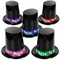 BIG TOP HATS ASSORTED COLOR BAND