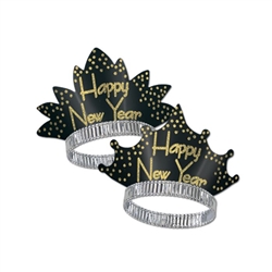 Sparkling Gold New Year Tiara