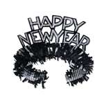 BLACK NEW YEAR'S TIARA