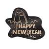 HAPPY NEW YEAR GOLD GLITTERED SIGN