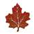 Maple Leaves Glittered Cutout (10 in)