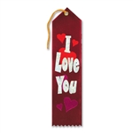 I LOVE YOU AWARD RIBBON