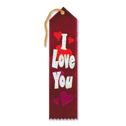 I LOVE YOU AWARD RIBBON