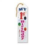 MY FIRST BDAY AWARD RIBBON