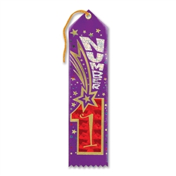 #1 AWARD RIBBON